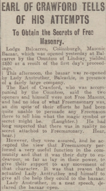 Dundee Evening Telegraph 16th August 1923